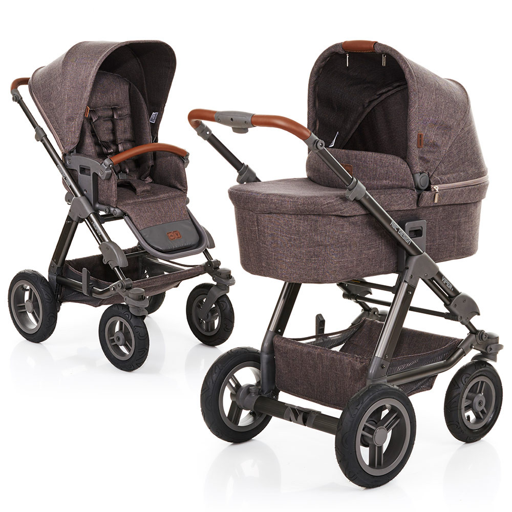 Abc Design Unterschied Viper 4 Und Viper 4s ABC Design Viper 4 - Kombi-Kinderwagen Luftreifen Set 2in1 - Mountain