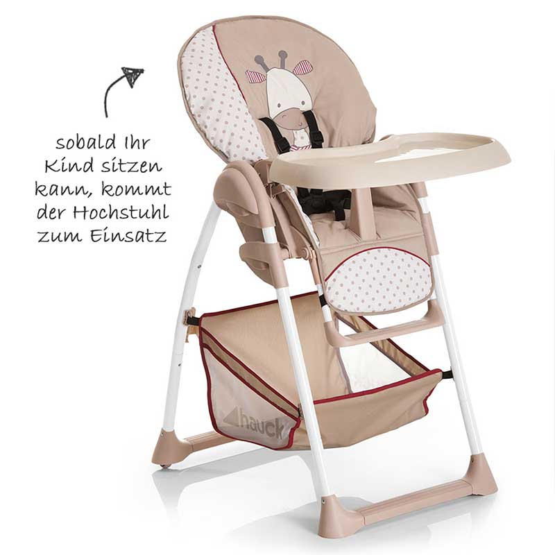 Hauck Baby Hochstuhl Kinderhochstuhl & Babyliege ab Geburt Sit'n Relax ...