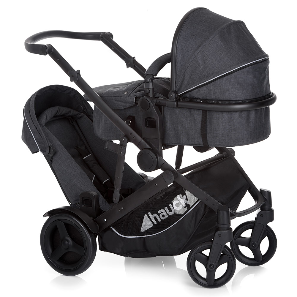 Hauck Duett 3 Geschwisterwagen Kinderwagen Geschwister Zwillinge